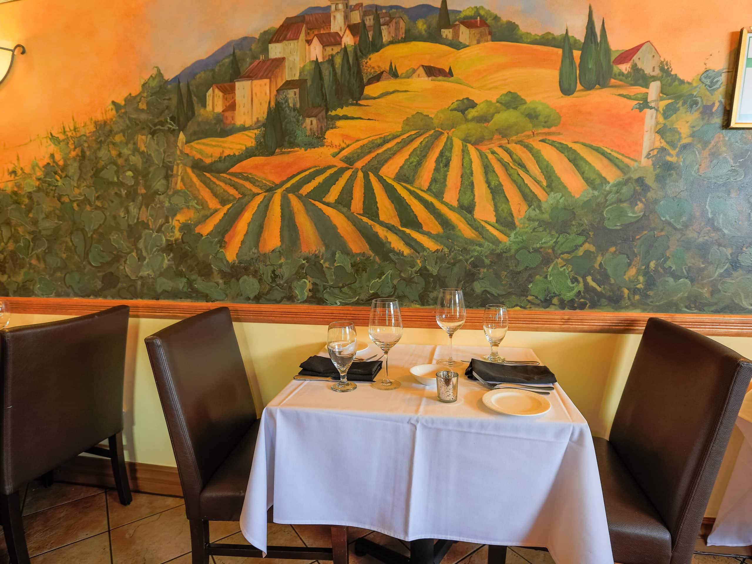 Chianti Ristorante Table For 2 Venice Ristorante & Wine Bar Catering and Special Events