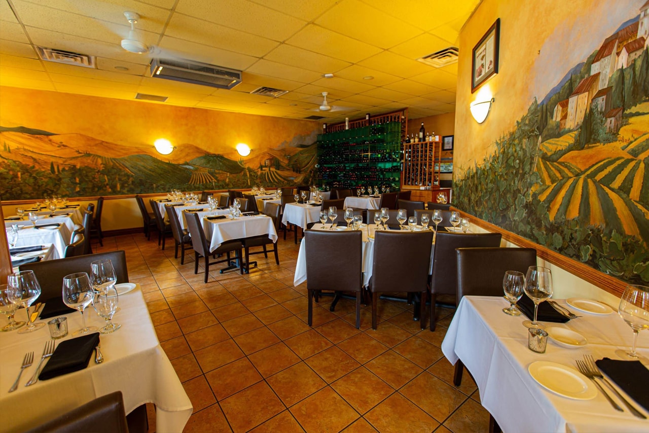 Wine-Racks-Venice-Ristorante-Wine-Bar-Italian-Restaurant-Downtown-Denver Good for Parties